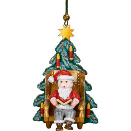 Christbaumschmuck Weihnachtsmann Weihnachtsgeschichte - 10 cm