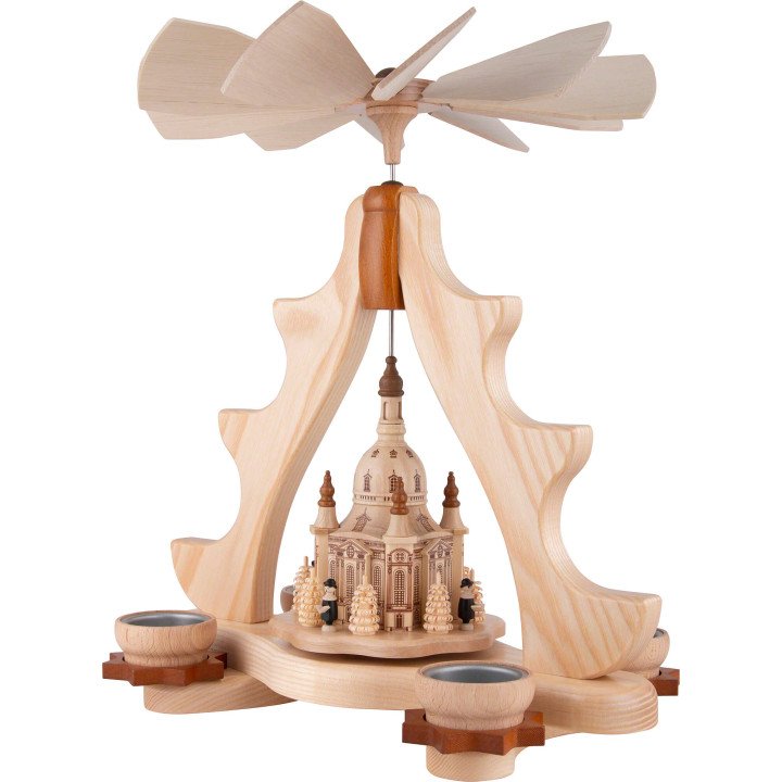 1-stöckige Pyramide Frauenkirche Dresden - 36 cm