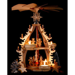 2-Tier Table Pyramid - Giving - 35 cm / 13.8 inch