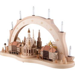 Schwibbogen Dresdner Frauenkirche - 69x40 cm