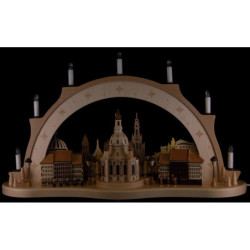 Schwibbogen Dresdner Frauenkirche - 69x40 cm