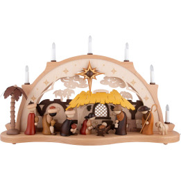 Candle Arch - Nativity - 69x40 cm / 27.2x15.7 inch