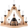 Light Triangle with Seiffner Kirche - 41x40 cm / 16.1x15.7 inch