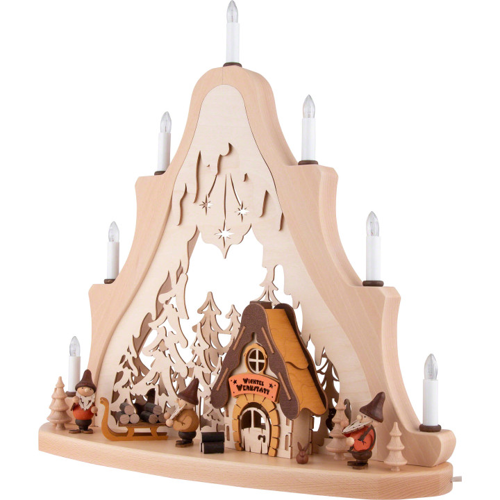 Light Triangle - Gnomes - 53x50 cm / 20.9x19.7 inch