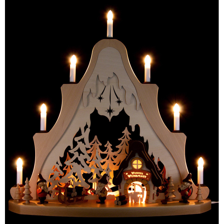 Light Triangle - Gnomes - 53x50 cm / 20.9x19.7 inch