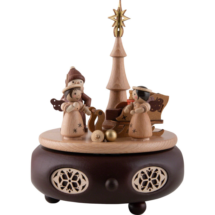 Spieldose Bescherung - 17 cm