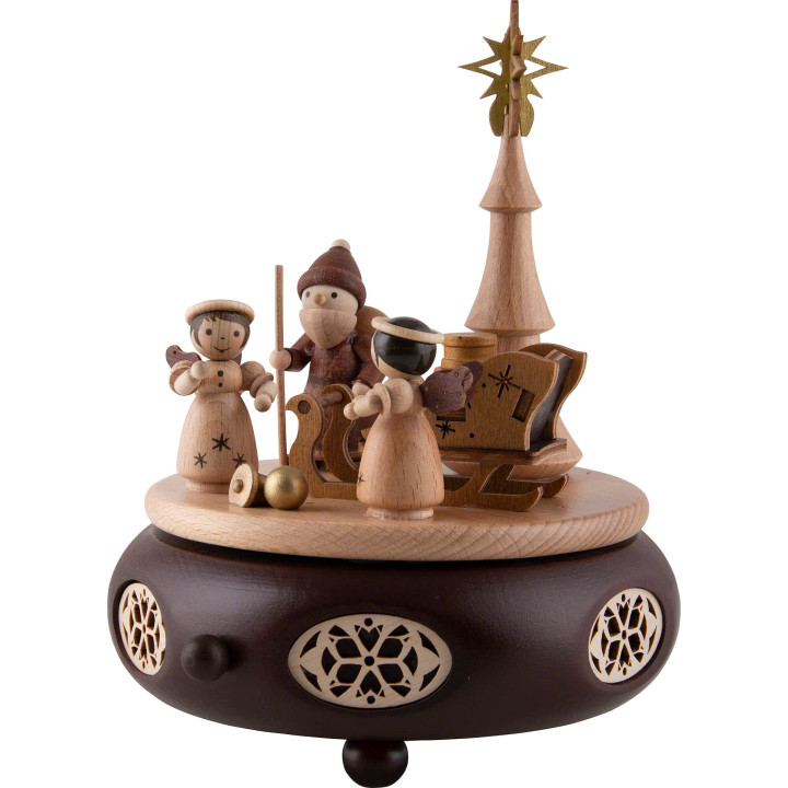 Spieldose Bescherung - 17 cm