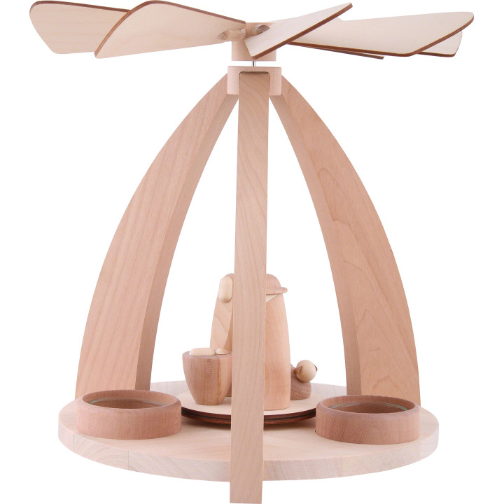 1-Tier Pyramid - Nativity Scene - 27 cm / 10.7 inch