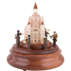 Elektronische Spieldose - Blechbläserensemble an der Frauenkirche - 21 cm