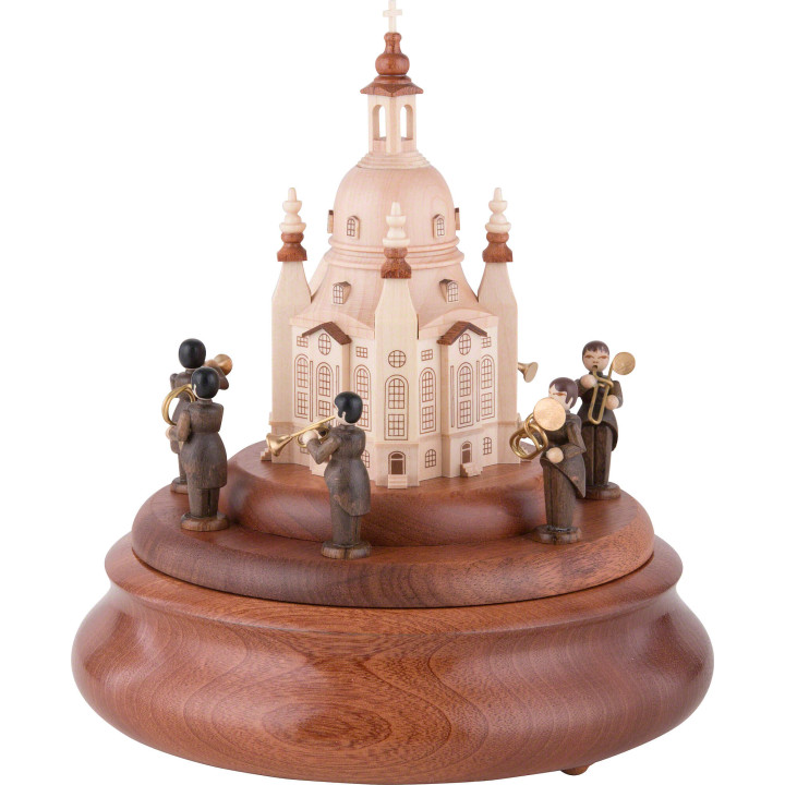 Electronic Music Box - Brass Band at the Church of Our Lady - 21 cm / 8 inch