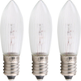 Rippled Bulb - E10 Socket - 14V/3W