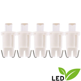 LED-Flachkopflampen - warmweiß - 3V/0,048W