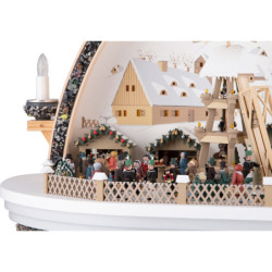 Candle Arch - Christmas Market at the Mine of Molch - Limited Edition - 74x28x58 cm / 29x11x23 inch