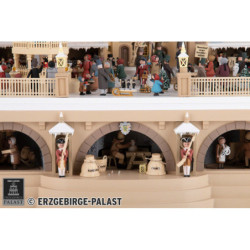 Schwibbogen Dresdner Striezelmarkt (2. limitierte Ausgabe) - 81x31x52 cm
