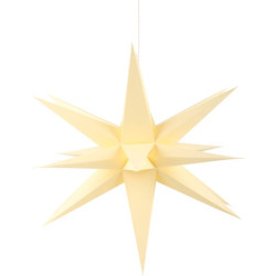 Annaberg Folded Star for Indoor Yellow - 35 cm / 13.8 inch