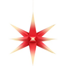 Annaberg Folded Star for Indoor Red-Yellow - 58 cm / 22.8 inch