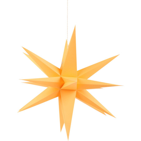 Annaberger Faltstern für Innen orange - 58 cm