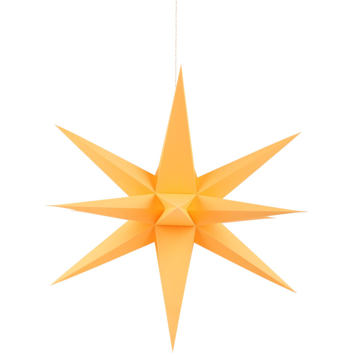 Annaberger Faltstern für Innen orange - 58 cm