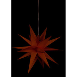 Annaberg Folded Star for Indoor Orange - 58 cm / 22.8 inch