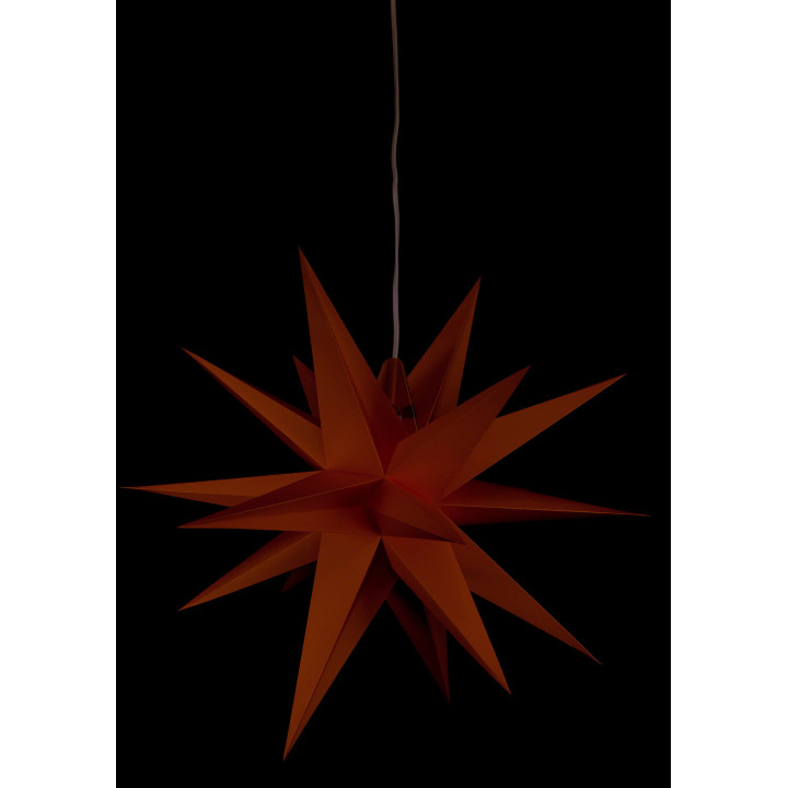Annaberg Folded Star for Indoor Orange - 58 cm / 22.8 inch