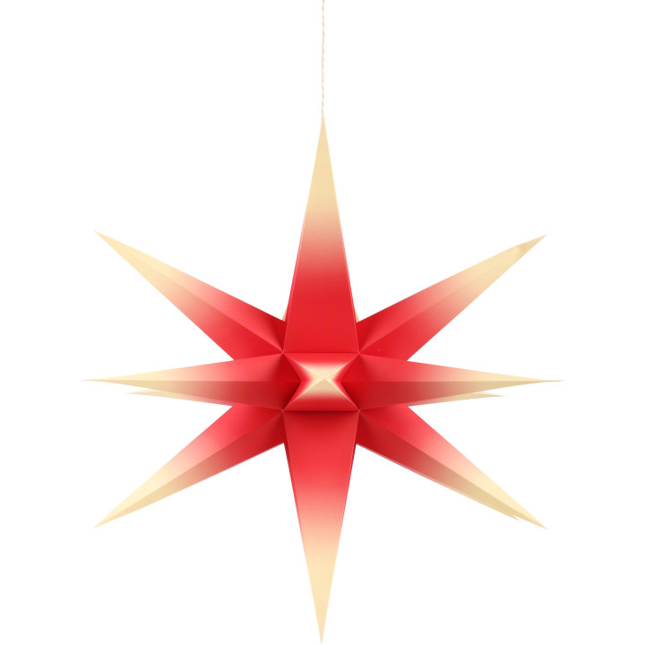 Annaberg Folded Star for Indoor Red-Yellow - 70 cm / 27.6 inch