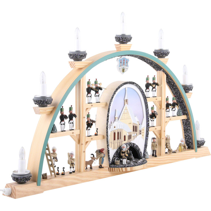 Schwibbogen Freiberger Dom - 70x40 cm