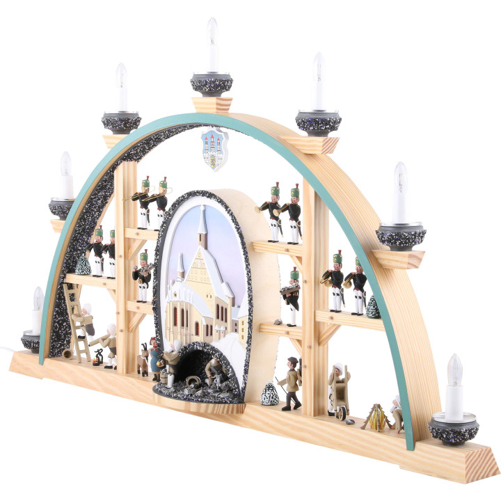 Schwibbogen Freiberger Dom - 70x40 cm