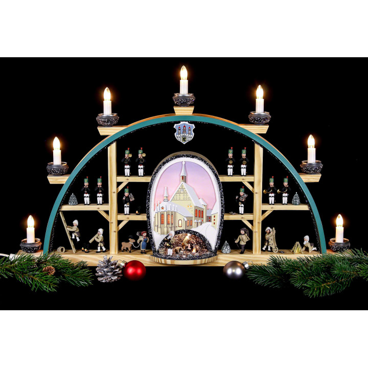 Schwibbogen Freiberger Dom - 70x40 cm