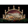 Candle Arch - The Nativity - 75x42x20 cm / 29.5x16.5x7.8 inch
