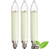 LED Small Shaft Bulb - E10 Socket - Warm White - 0.1-0.3W