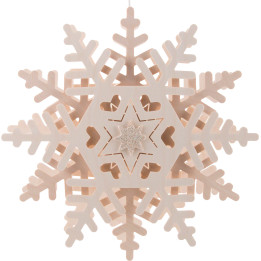 Window Pictures Snow Crystal (2) - 29 cm / 11.4 inch