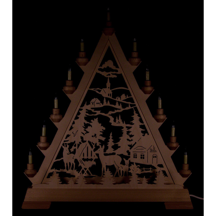 Light Triangle - Forest Hut - 56 cm / 22 inch