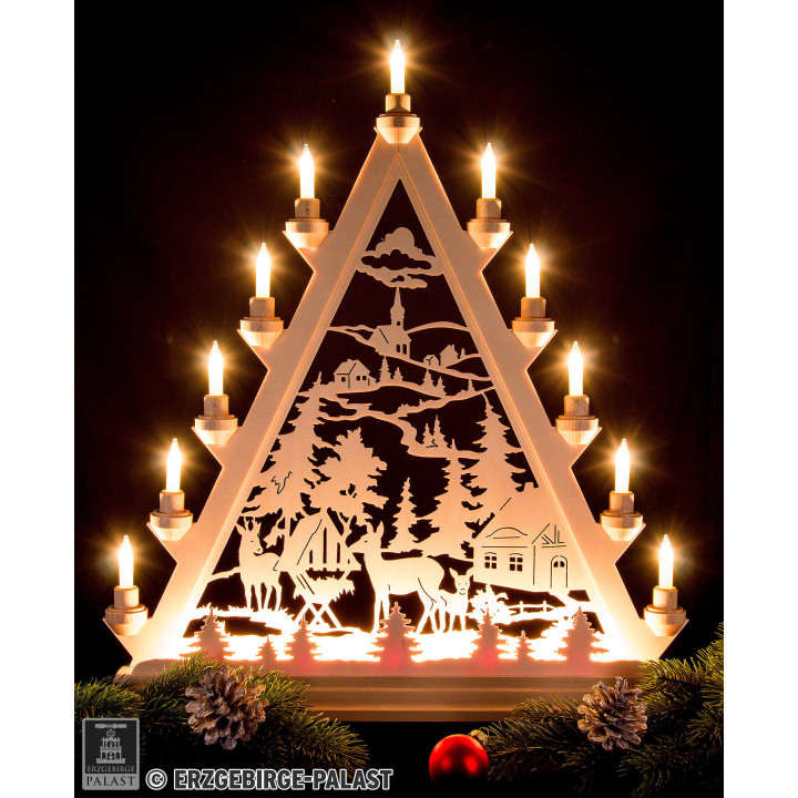 Light Triangle - Forest Hut - 56 cm / 22 inch