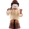 Thiel Figurine - Woodsman sitting on Trunk - natural - 10 cm / 3.9 inch