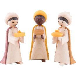The Three Wise Men, Stained - 7 cm / 2.8 inch