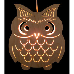 Window Picture - Owl - 28 cm / 11 inch