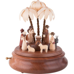 Electronic Music Box - Nativity - 23 cm / 9 inch