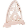 Gotischer Bogen Seiffener Kirche - 40x37 cm
