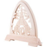 Gotischer Bogen Seiffener Kirche - 40x37 cm