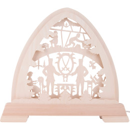Pointed Arch - Ore Mountains - 40x37 cm / 15.7x14.6 inch