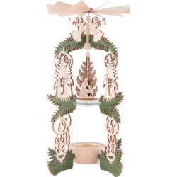 1-Tier Pyramid - Nativity Scene - 26 cm / 10.2 inch