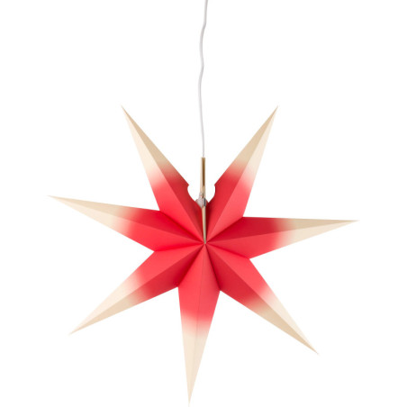 Window Star - Red - Yellow - 53 cm / 20.9 inch