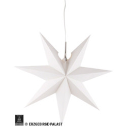 Window Star - Red - White - 41 cm / 16.1 inch