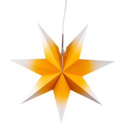 Window Star - Yellow - White - 41 cm / 16.1 inch