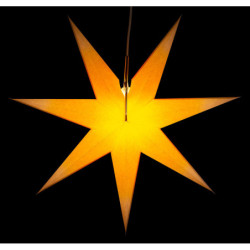 Window Star - Yellow - White - 53 cm / 20.9 inch