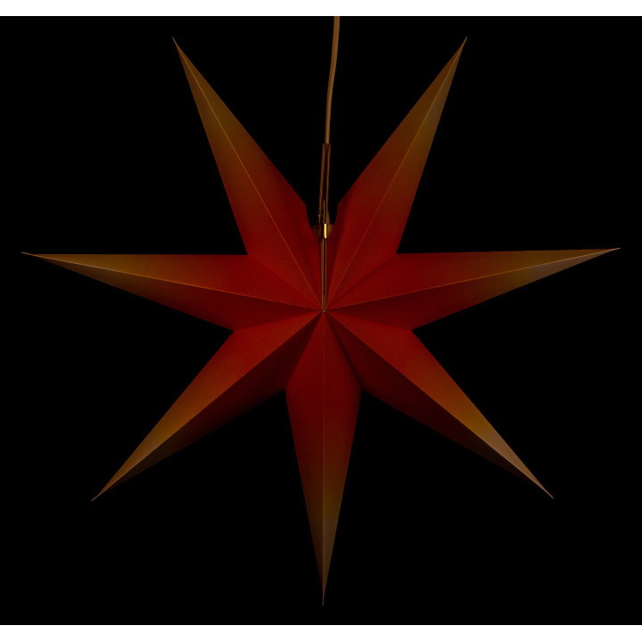 Window Star - Yellow - White - 53 cm / 20.9 inch