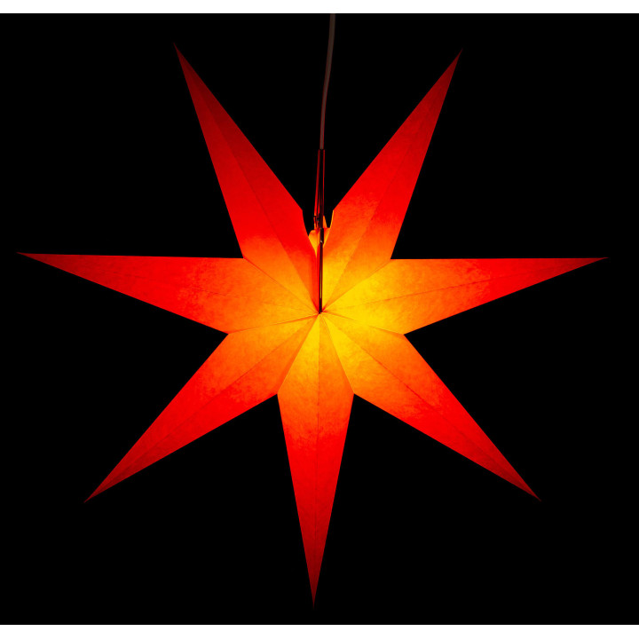 Window Star - Orange - 53 cm / 20.9 inch