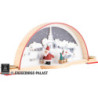 Candle Arch with Santa - 33x14 cm / 13x5.5 inch