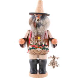 Smoker - AdventCandle Holder - Salesman - 25 cm / 10 inch