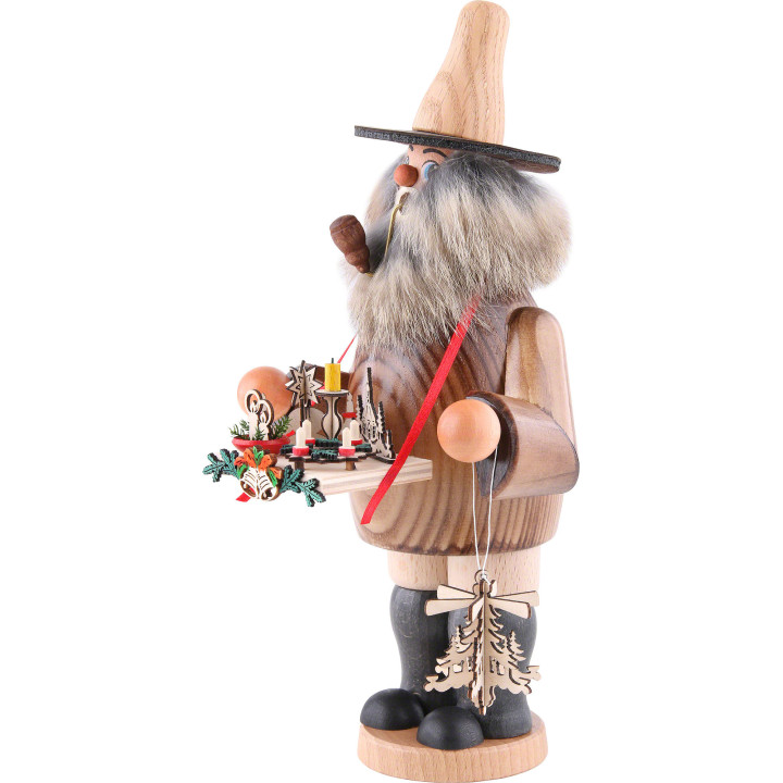 Räuchermännchen Adventsleuchterhändler - 25 cm